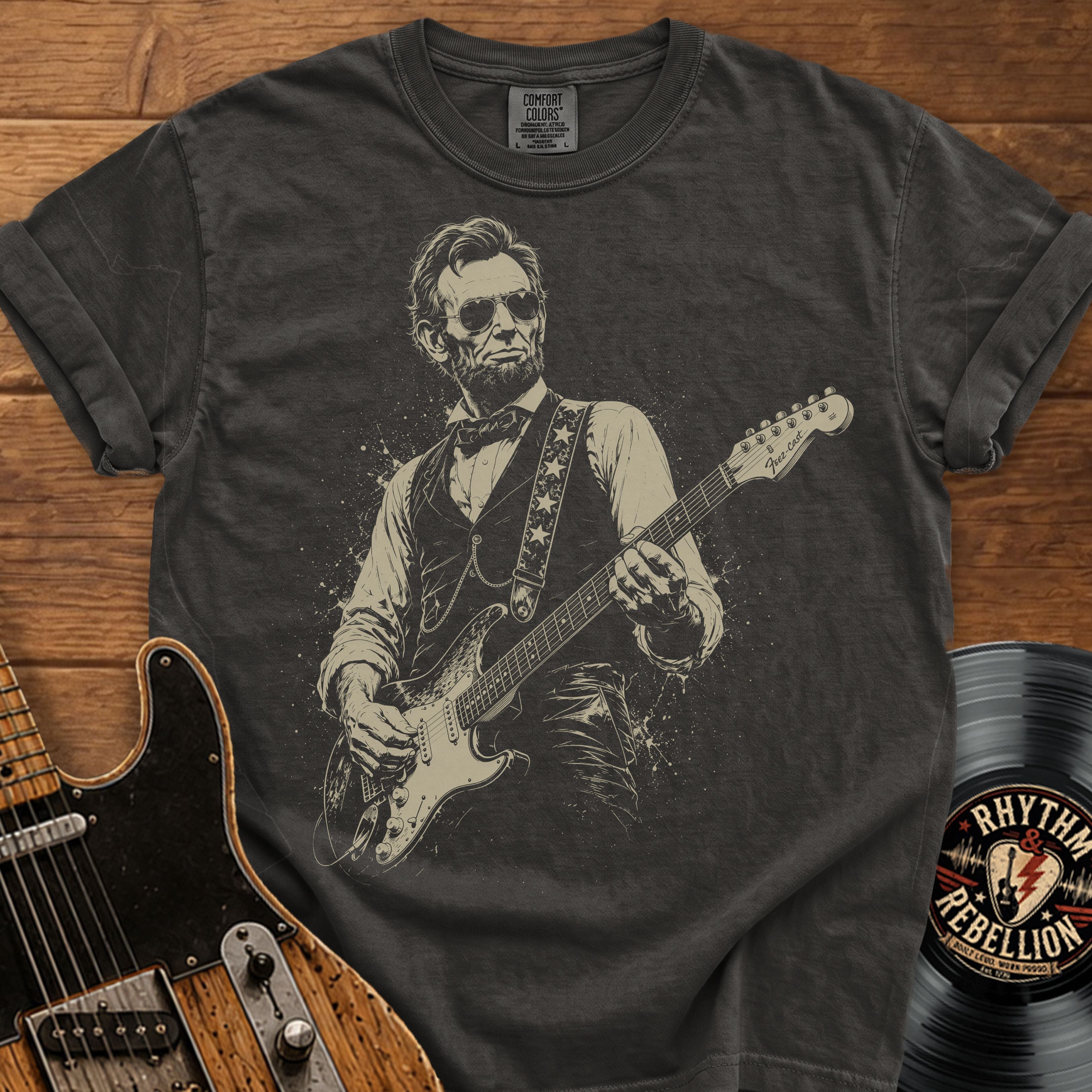 Guitarist Graphic T-Shirt — Vintage Rock Music Tee