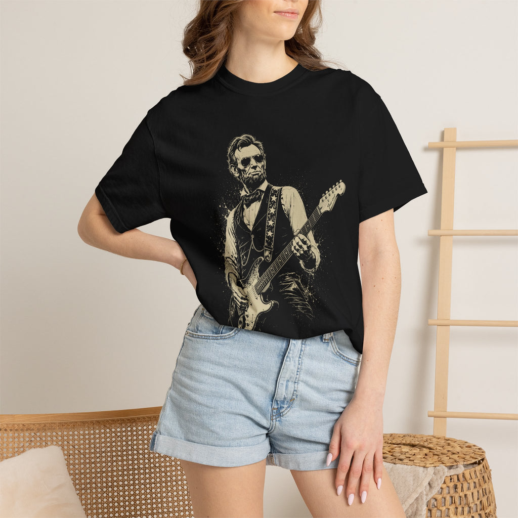 Abe Vintage Guitarist T-Shirt