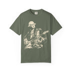George Washington Playing Electric Guitar T-Shirt — Vintage Patriotic Rock Tee