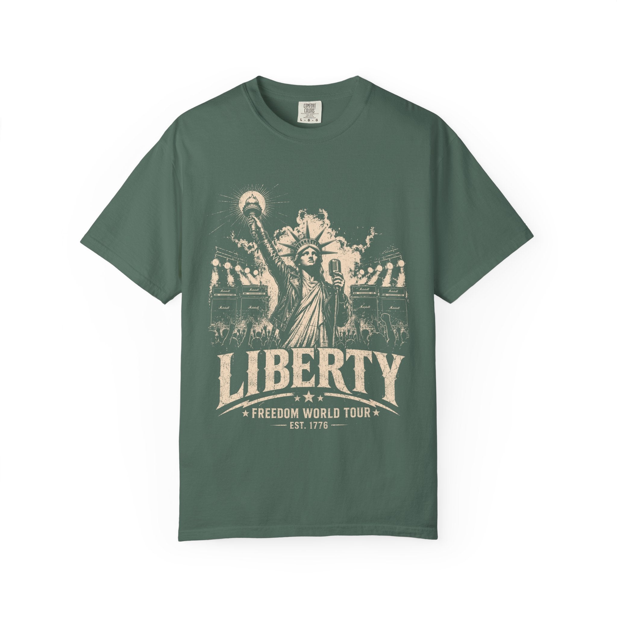 Liberty 'Freedom World Tour' Graphic T-Shirt