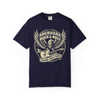 Americana Rock & Roll Eagle T-Shirt — "Freedom, Loud & Proud"