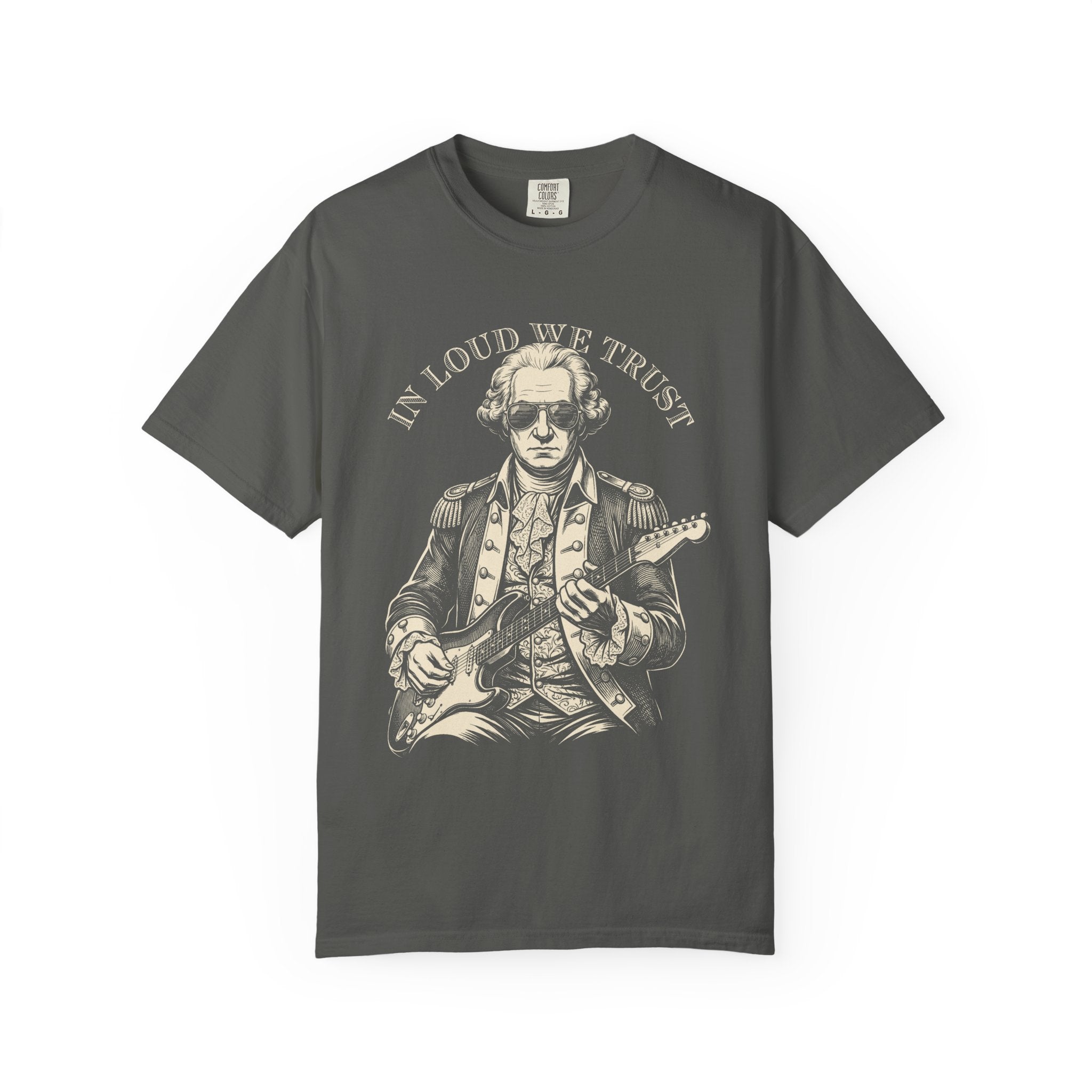 "In Loud We Trust" Vintage Rock Classical Tee