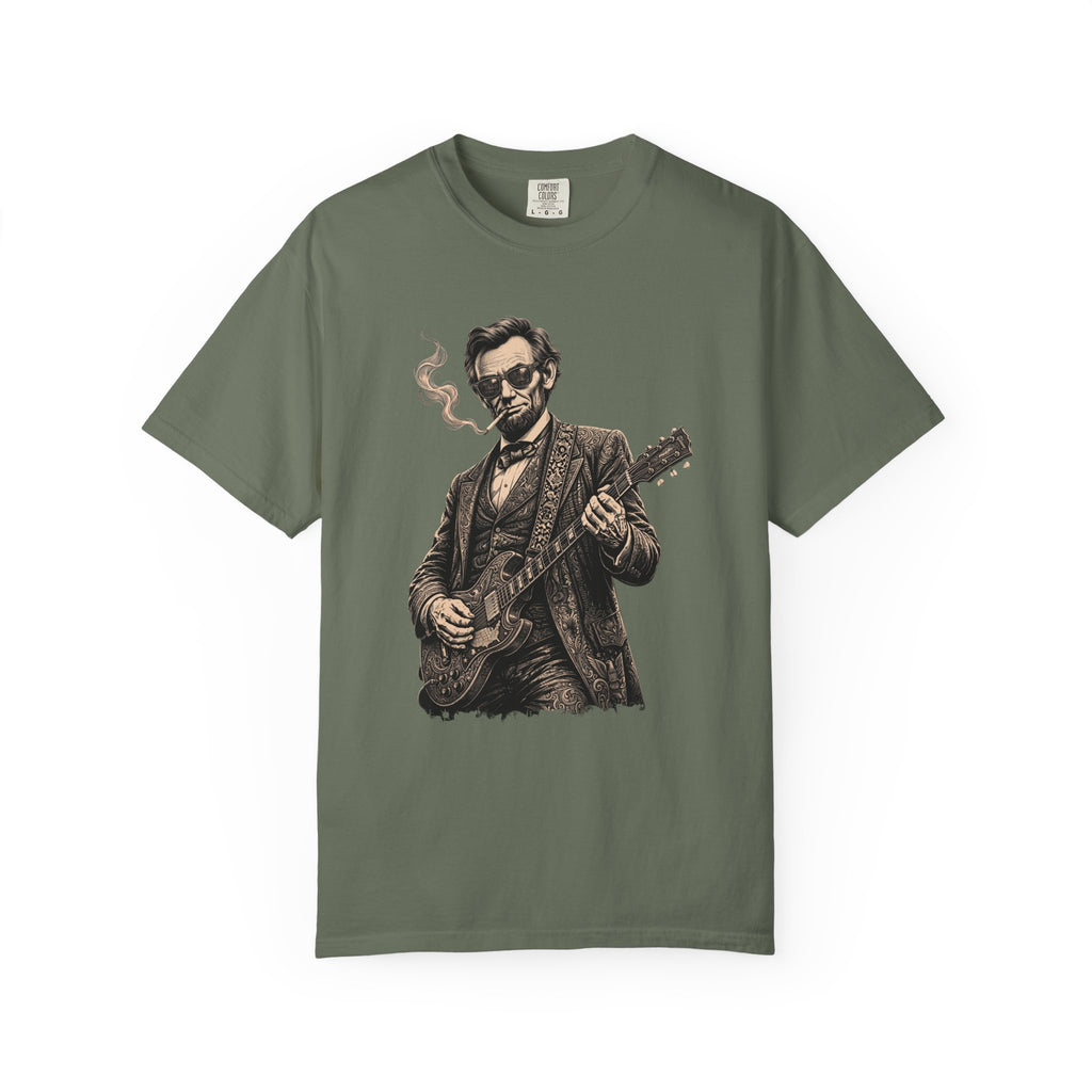 Cool Abe Vintage Guitarist T-Shirt
