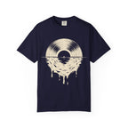 Vinyl Sunset T-Shirt — Melting Record Graphic Tee