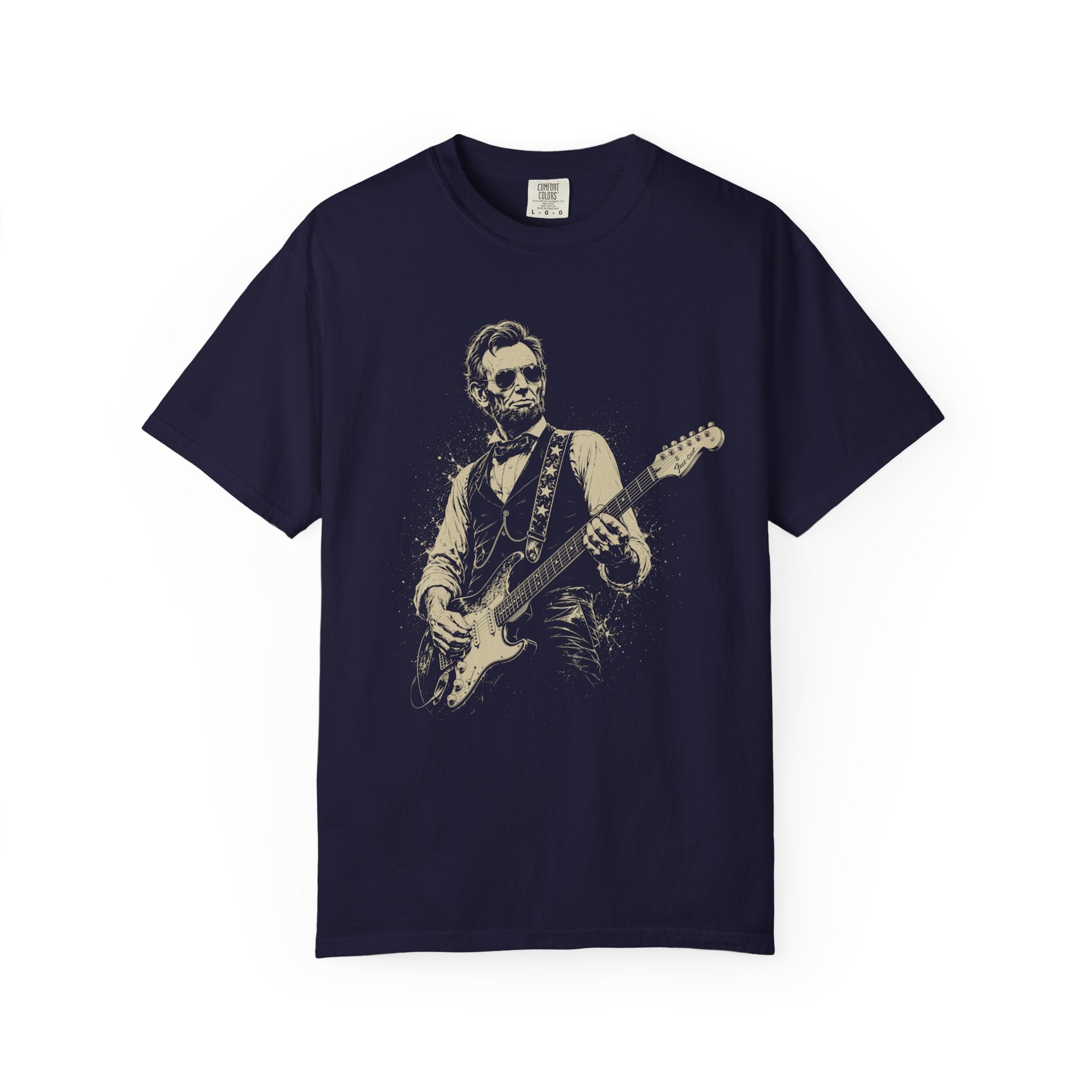 Vintage Guitarist Silhouette T-Shirt