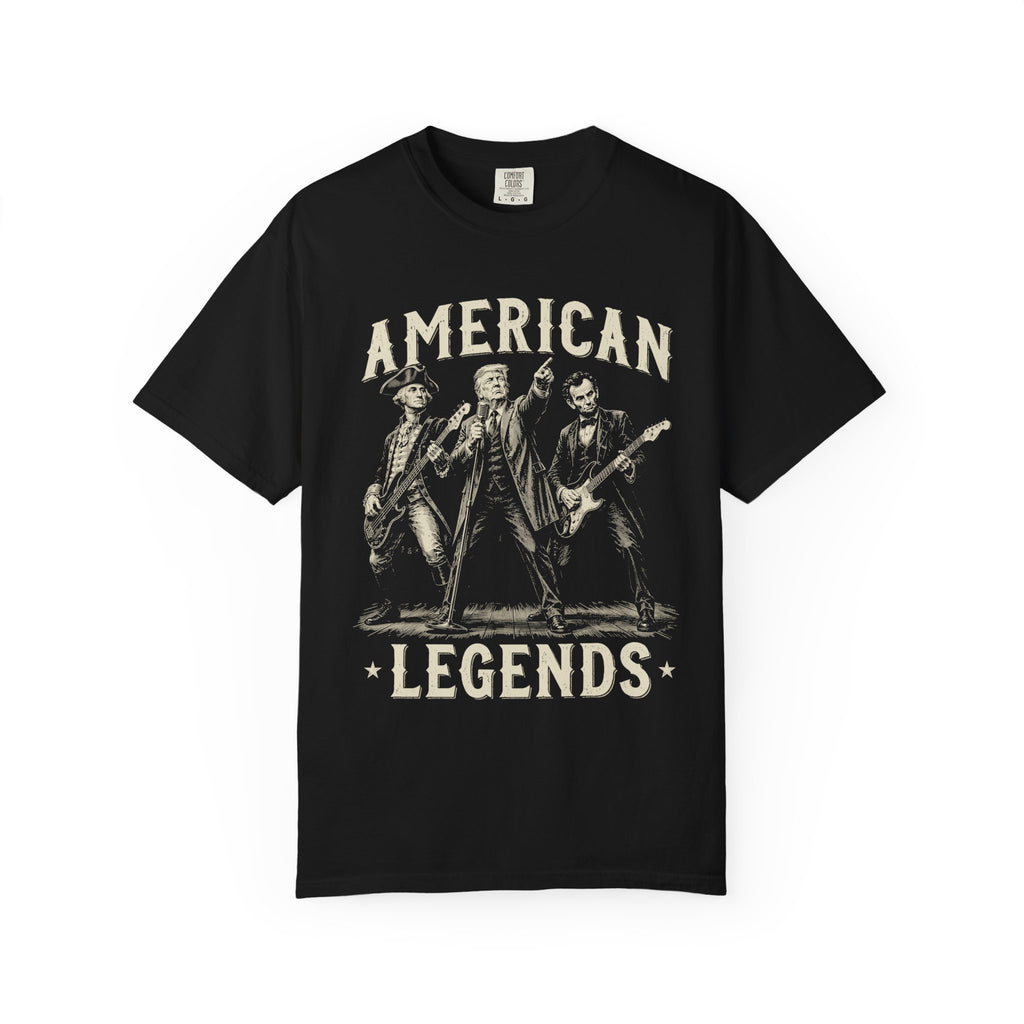 T-Shirt — "American Legends" Vintage Rock Graphic Tee