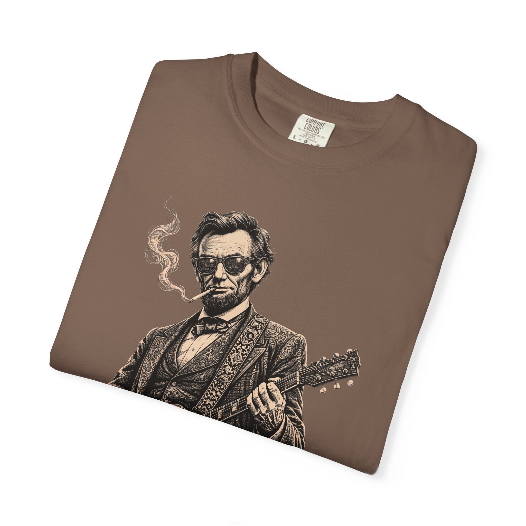 Cool Abe Vintage Guitarist T-Shirt
