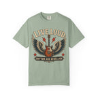 Live Loud Guitar T‑Shirt — "Live Loud: Rhythm and Rebellion" Rock Music Tee