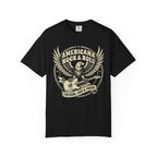 Americana Rock & Roll Eagle T-Shirt — "Freedom, Loud & Proud"
