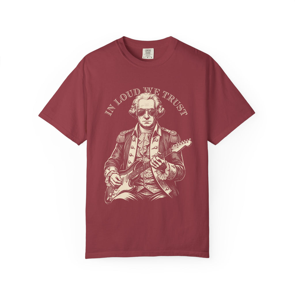 "In Loud We Trust" Vintage Rock Classical Tee