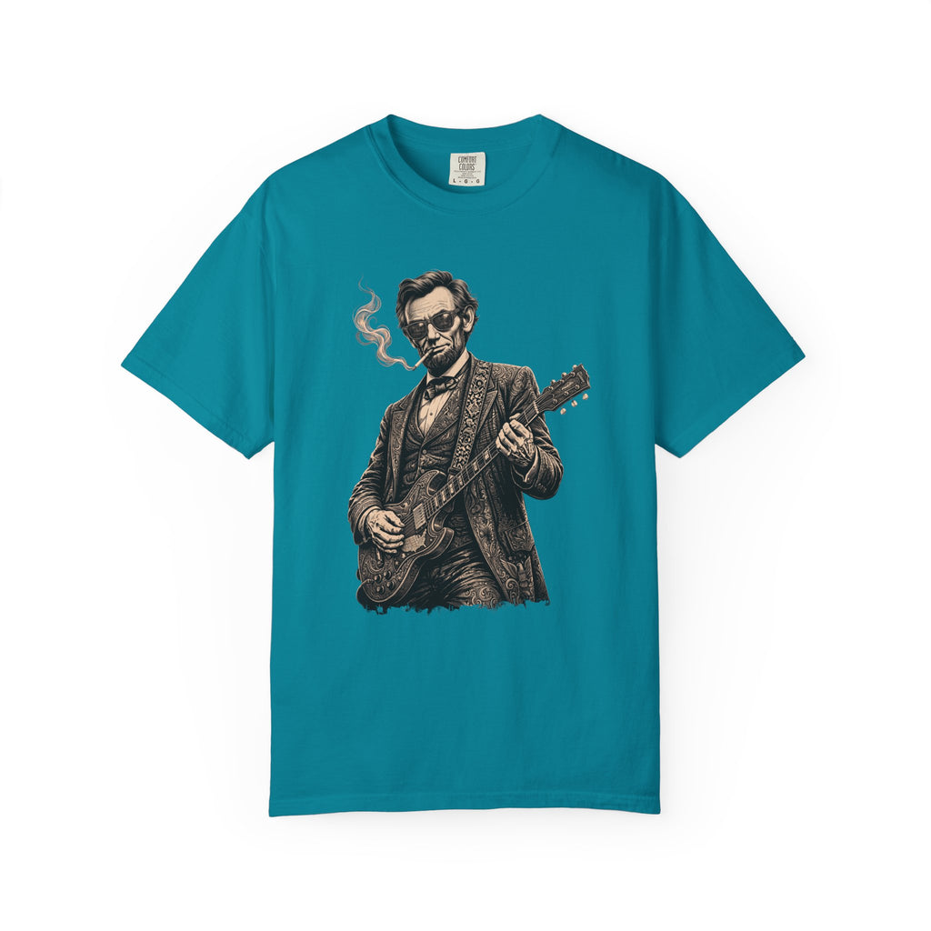 Cool Abe Vintage Guitarist T-Shirt