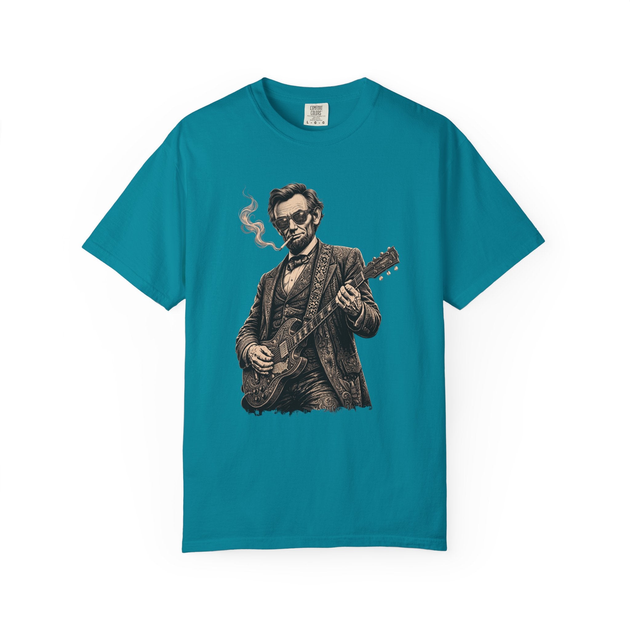 Cool Abe Vintage Guitarist T-Shirt