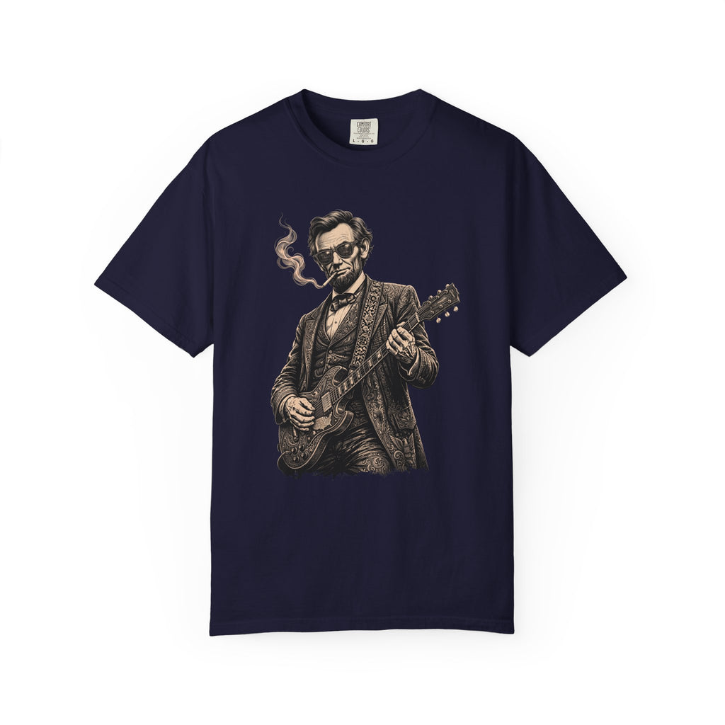 Cool Abe Vintage Guitarist T-Shirt