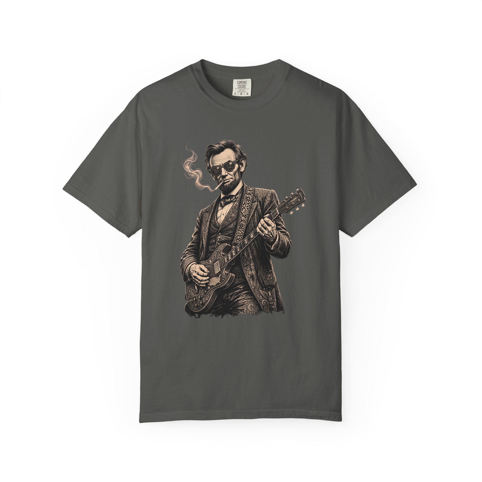 Cool Abe Vintage Guitarist T-Shirt