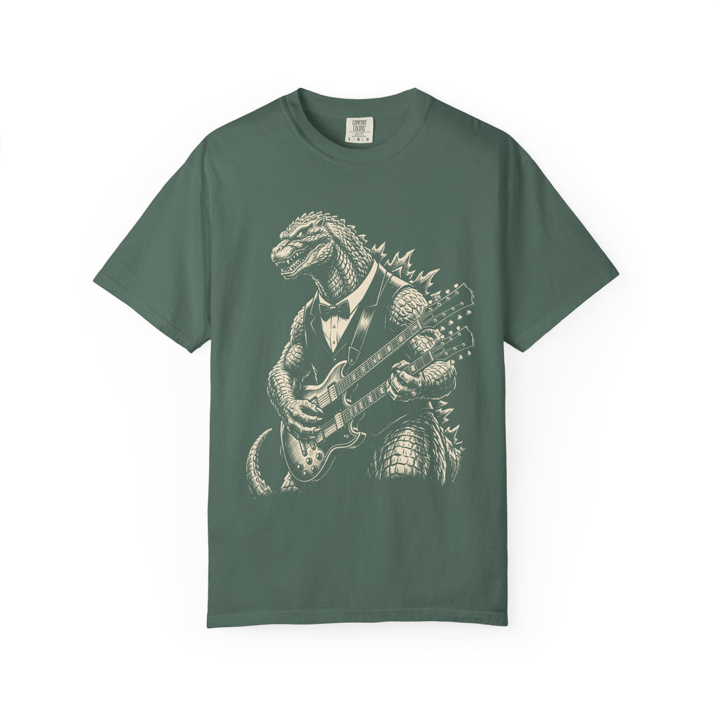 Godzilla Guitar Tee — Vintage Monster Rock Band T-Shirt