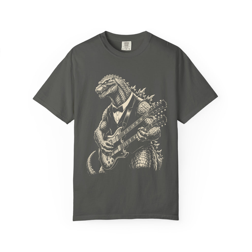 Godzilla Guitar Tee — Vintage Monster Rock Band T-Shirt