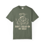 Don't Tread On My Solo T-Shirt — Vintage Coiled Snake Graphic Tee