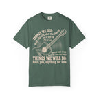 Acoustic Guitar Lyric T‑Shirt — "Things We Will Do" Vintage Music Tee