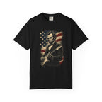 Vintage Abe Lincoln Guitar Tee — Patriotic Americana T-Shirt