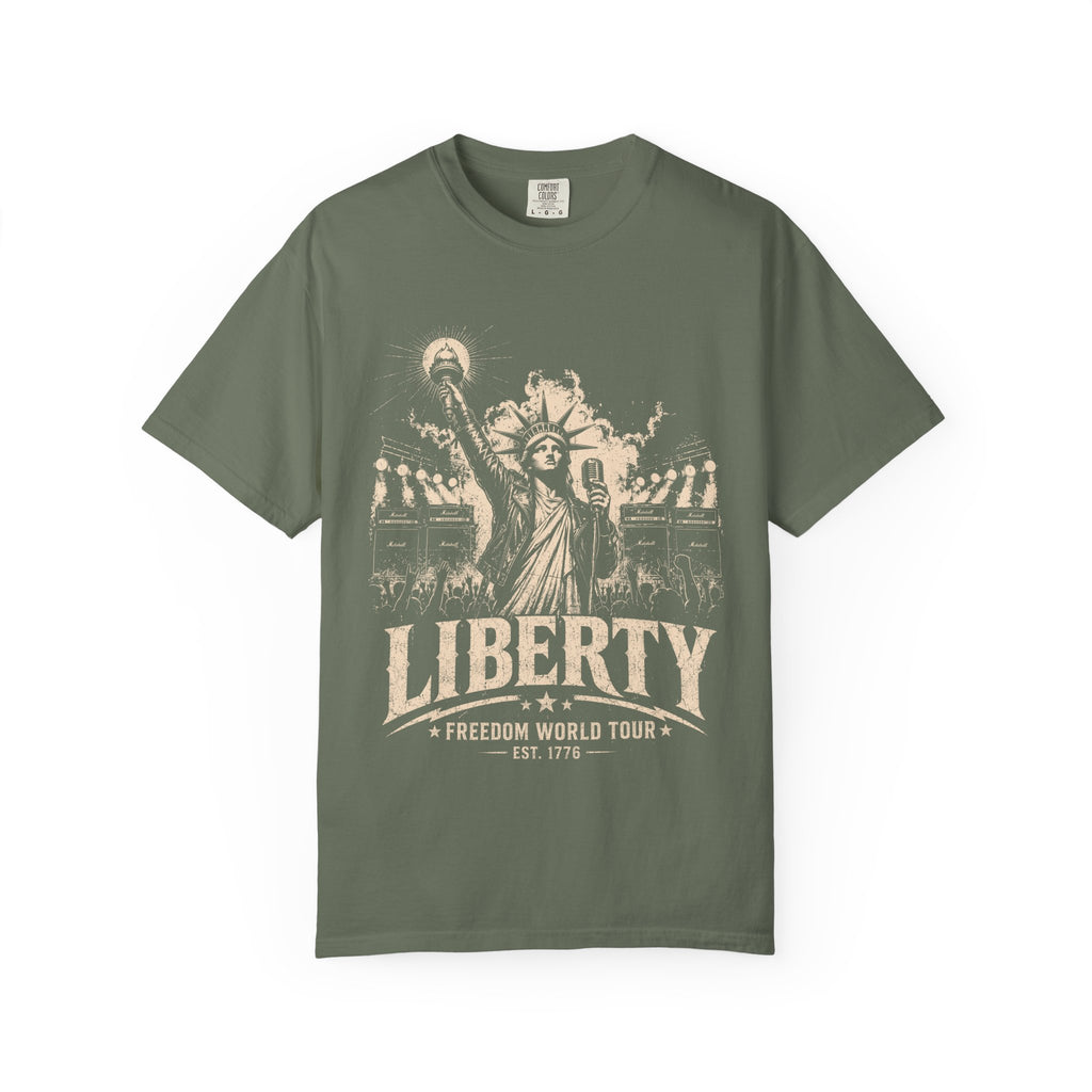 Liberty 'Freedom World Tour' Graphic T-Shirt