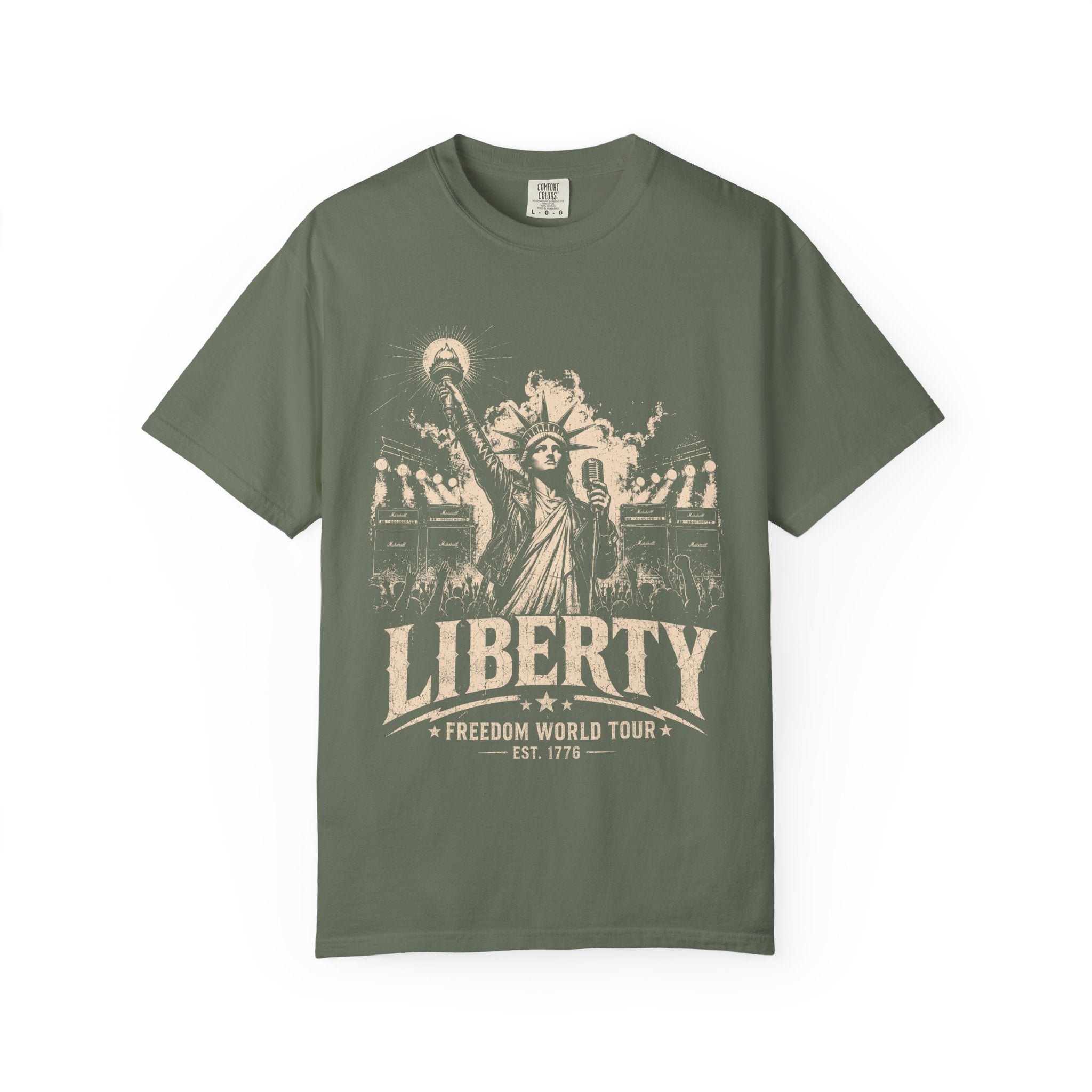 Liberty 'Freedom World Tour' Graphic T-Shirt