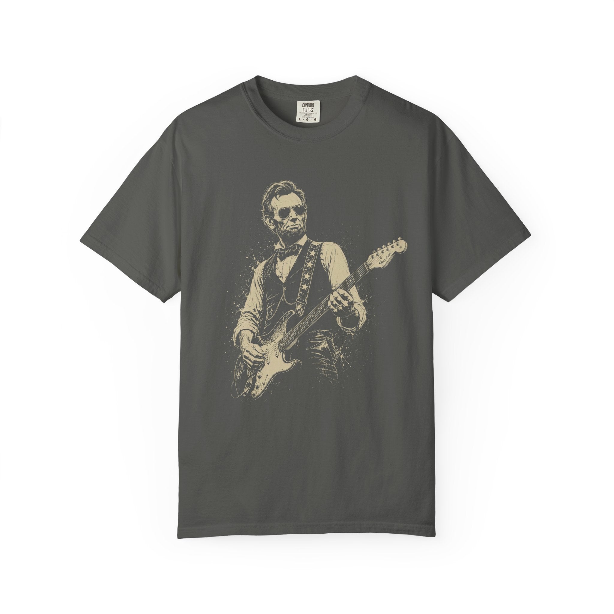 Vintage Guitarist Silhouette T-Shirt