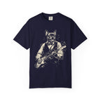 Guitar-Playing French Bulldog T-Shirt – Vintage Rock Music Tee