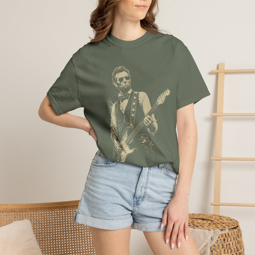 Abe Vintage Guitarist T-Shirt