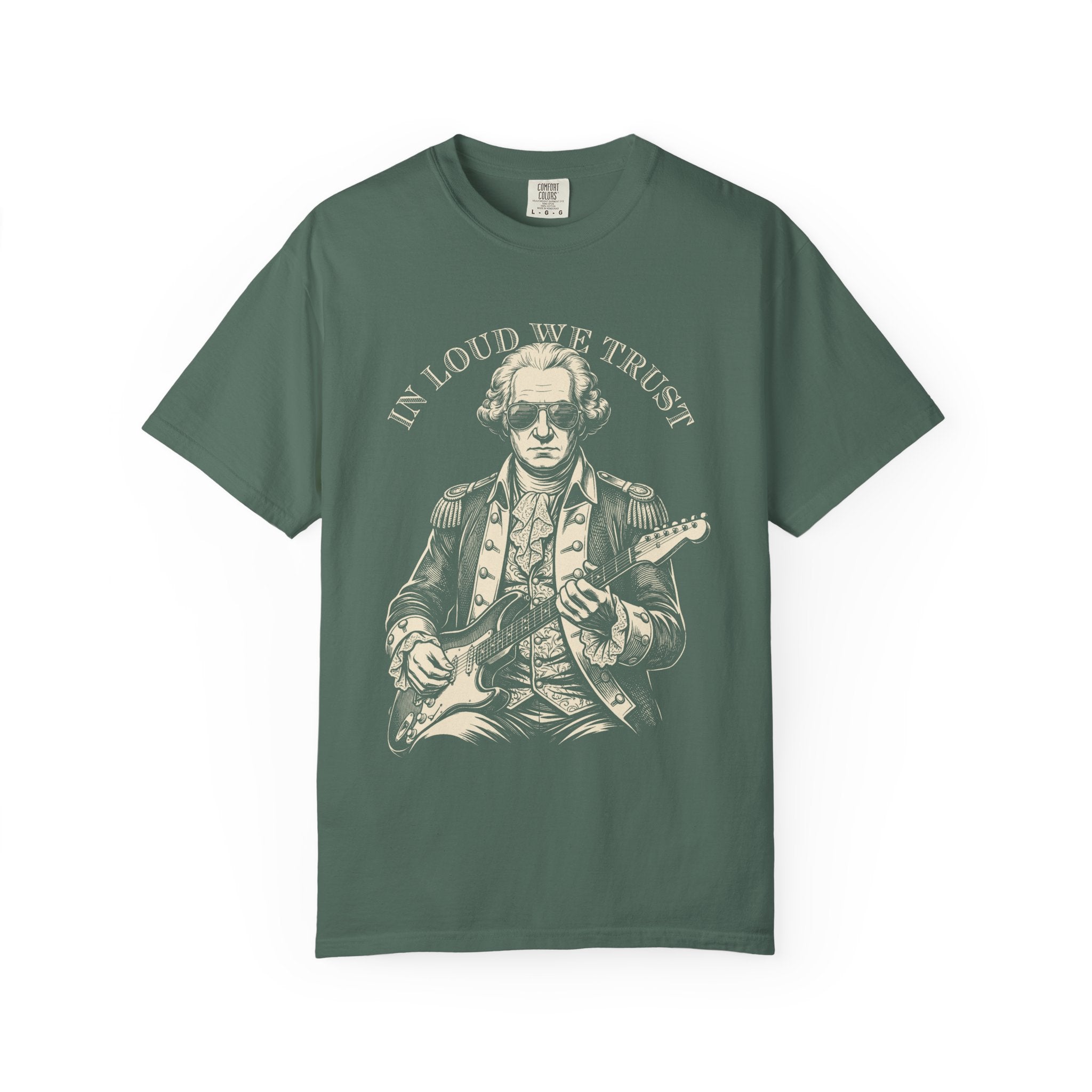 "In Loud We Trust" Vintage Rock Classical Tee