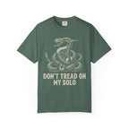 Don't Tread On My Solo T-Shirt — Vintage Coiled Snake Graphic Tee