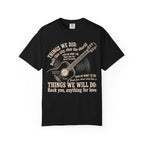 Acoustic Guitar Lyric T‑Shirt — "Things We Will Do" Vintage Music Tee