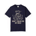 Don't Tread On My Solo T-Shirt — Vintage Coiled Snake Graphic Tee