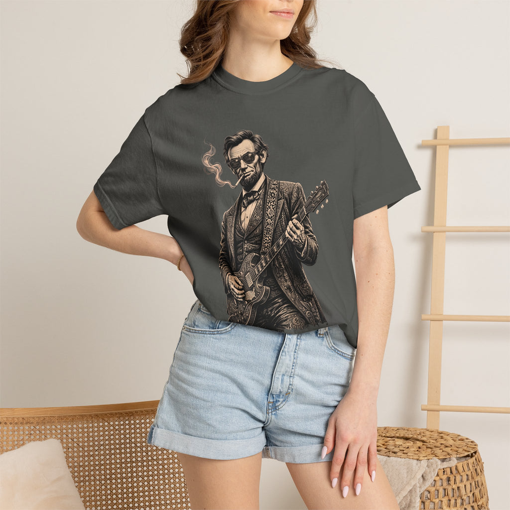 Cool Abe Vintage Guitarist T-Shirt