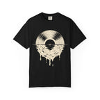Vinyl Sunset T-Shirt — Melting Record Graphic Tee