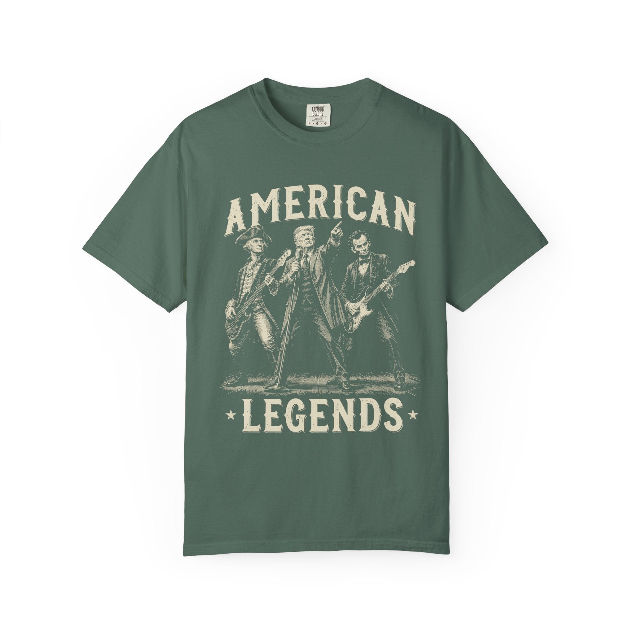 T-Shirt — "American Legends" Vintage Rock Graphic Tee