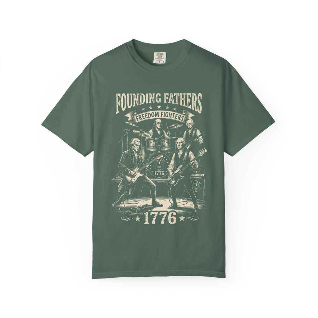 Founding Fathers 1776 T-Shirt — Vintage Revolutionary Freedom Fighters Tee