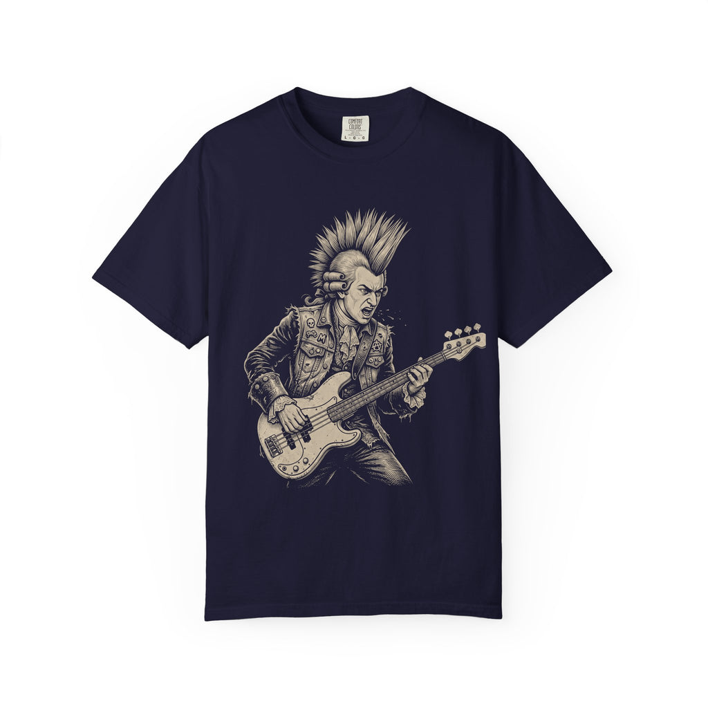 Punk Bassist Graphic T-Shirt — Vintage Rock Music Tee