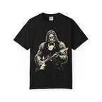 Sasquatch Guitar T-Shirt — Vintage Rock Bigfoot Graphic Tee