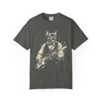 Guitar-Playing French Bulldog T-Shirt – Vintage Rock Music Tee