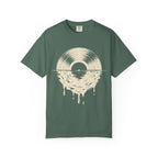 Vinyl Sunset T-Shirt — Melting Record Graphic Tee