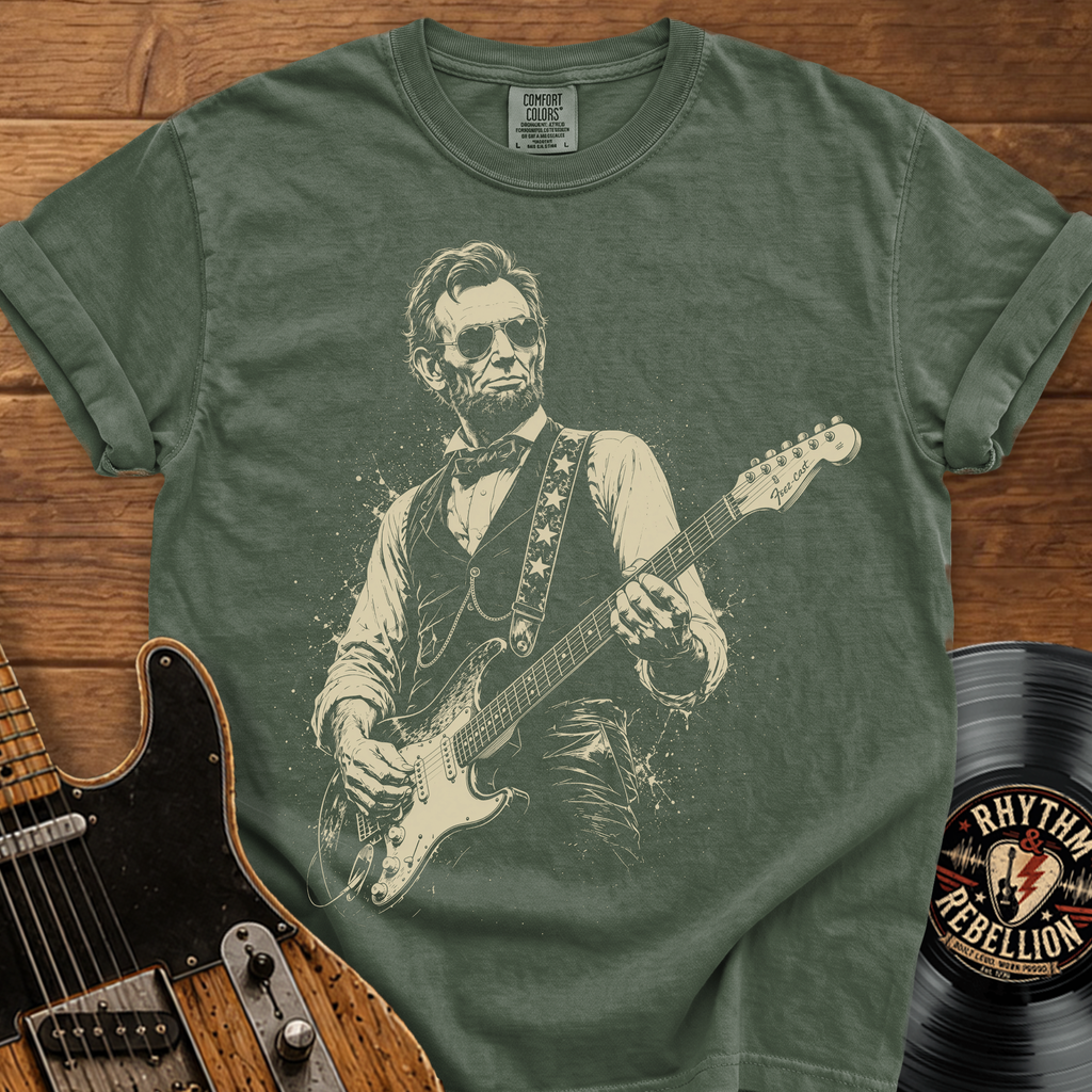 Guitarist Graphic T-Shirt — Vintage Rock Music Tee