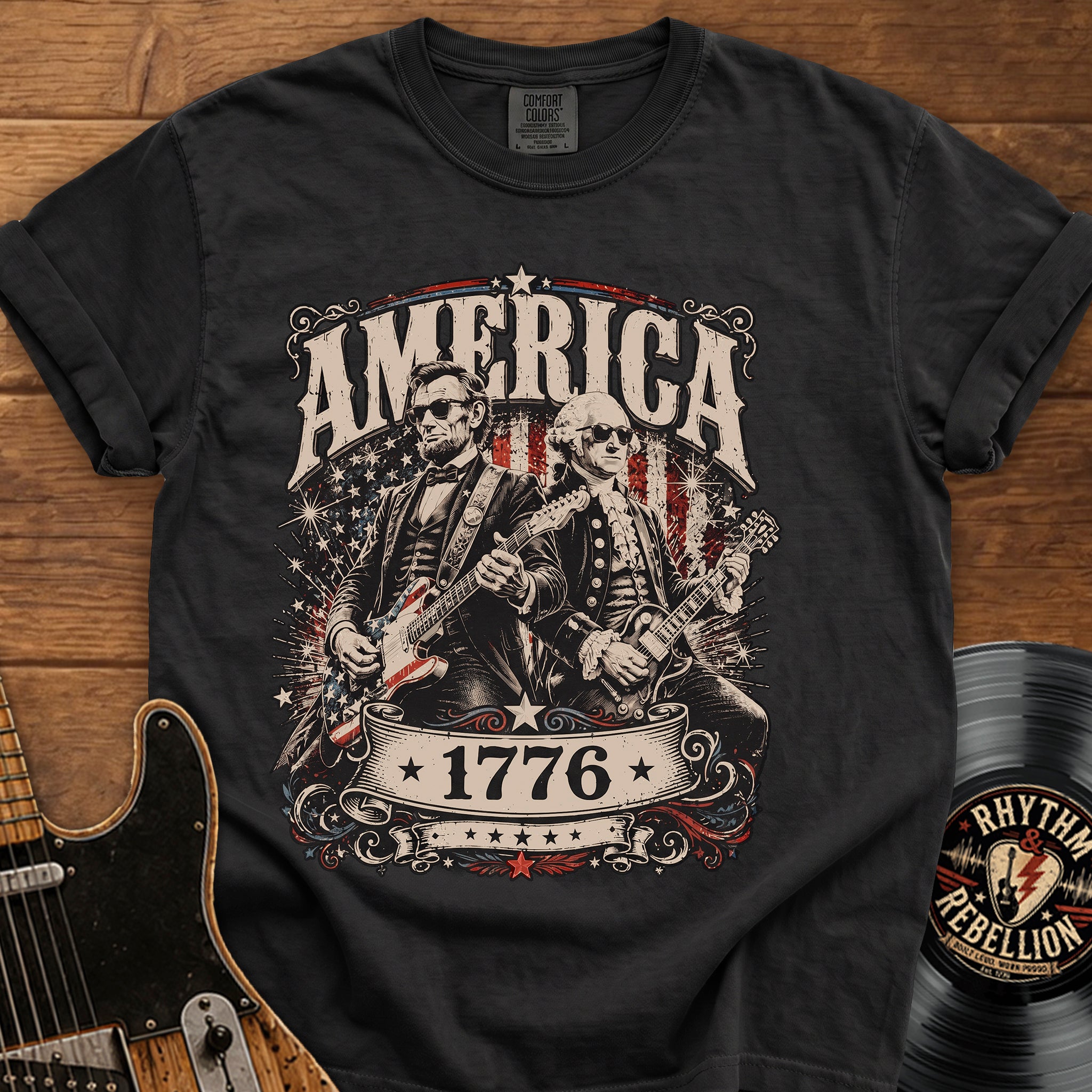Copy of Copy of Acoustic Rock Lyric T-Shirt – "Things We Will Do: Rock you, anything for love"