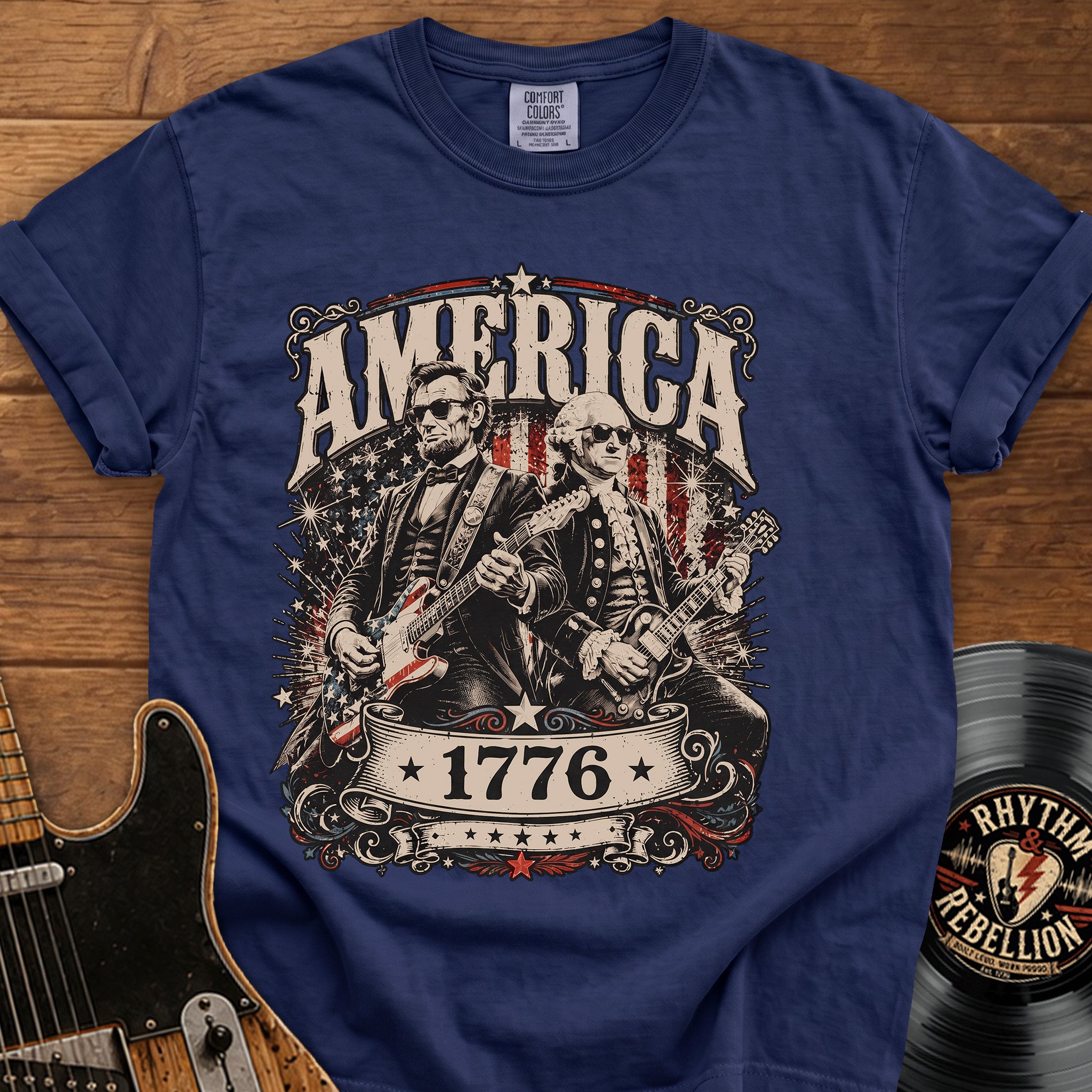 Copy of Copy of Acoustic Rock Lyric T-Shirt – "Things We Will Do: Rock you, anything for love"