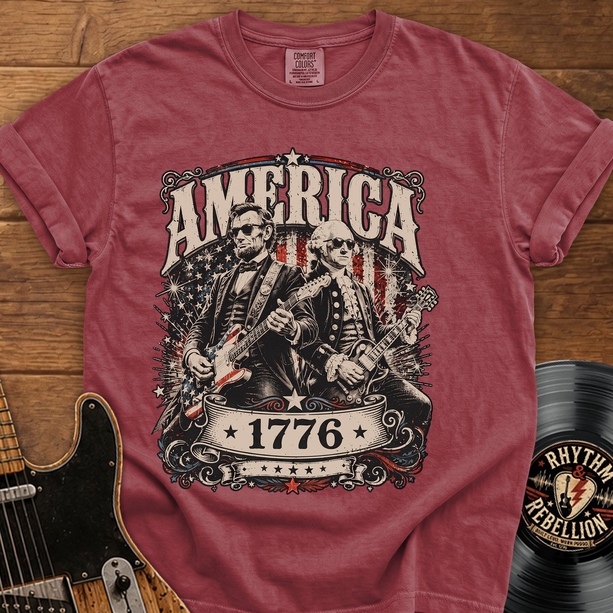Copy of Copy of Acoustic Rock Lyric T-Shirt – "Things We Will Do: Rock you, anything for love"
