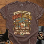 Rock Band T-Shirt — "My Favorite Band Is Whoever Is Playing" Vintage Concert Tee
