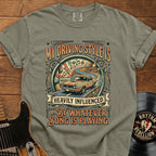 Driving Music Graphic Tee — "My Driving Style Is Heavily Influenced By Whatever Song Is Playing"
