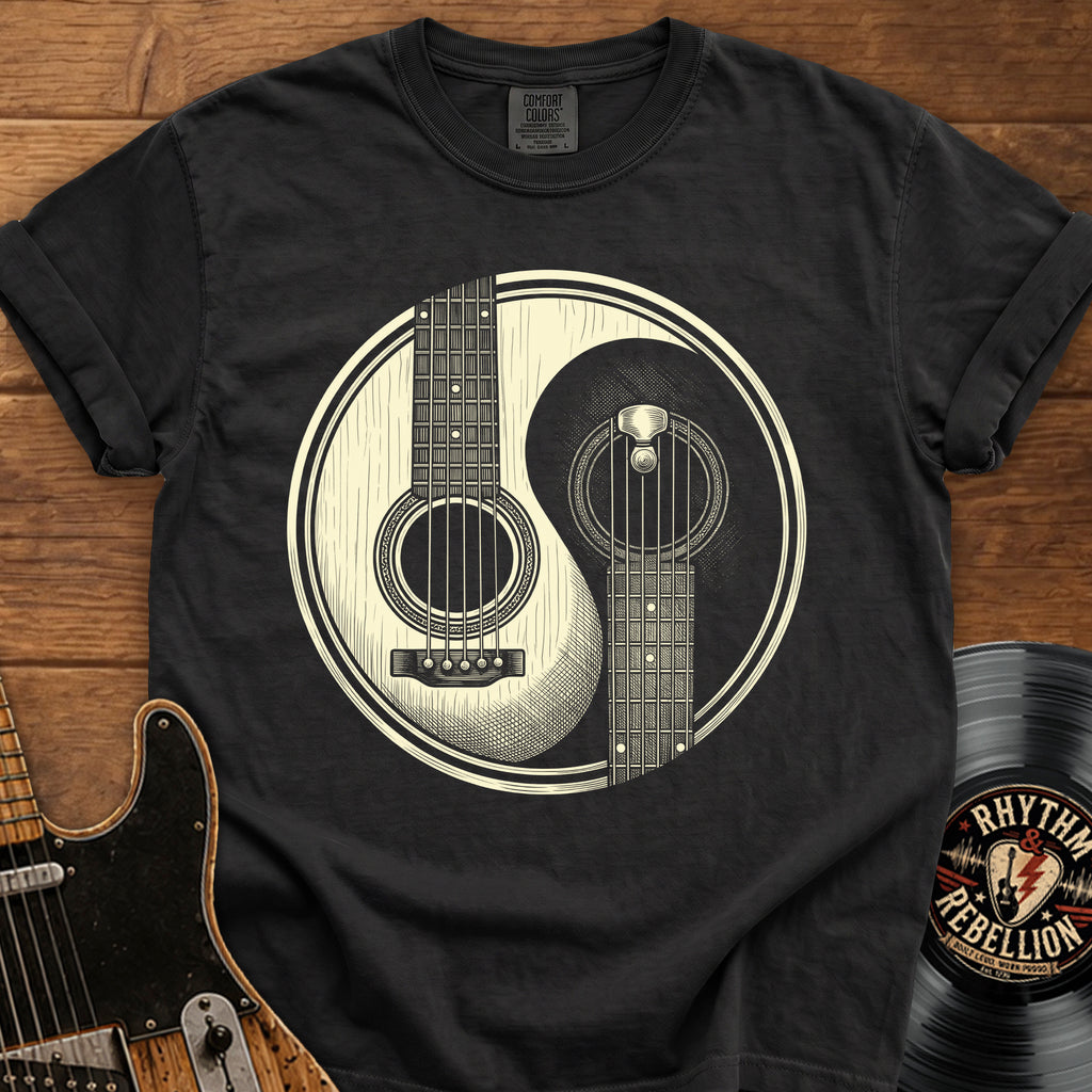 Guitar Yin Yang T-Shirt