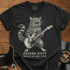Psycho Kitty Guitar Tee