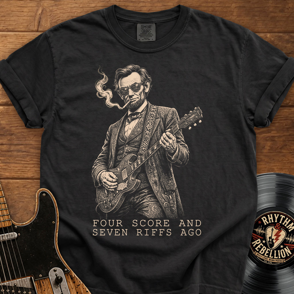 Four Score and Seven Riffs Ago' Guitar Lincoln