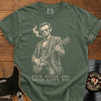 Four Score and Seven Riffs Ago' Guitar Lincoln